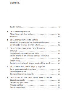 Dictionar subiectiv de cultura civica