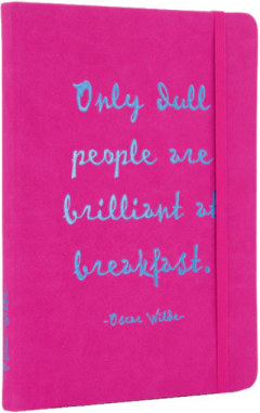 Carnet - Orcar Wilde - Nice Pink