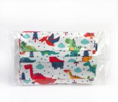 Set 10 masti faciale de unica folosinta pentru copii - Dinozaur