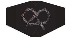 Masca faciala pentru barbati - Lant covrig - Pandele