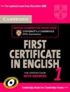 Cambridge First Certificate In English 1 For Updated Exam Self-study Pack