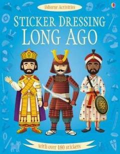 Sticker Dressing Long Ago