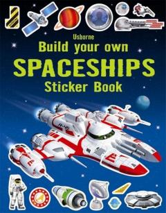 Build your own spaceships sticker book