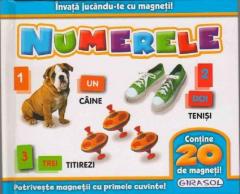 Invata jucandu-te cu magneti! Numerele