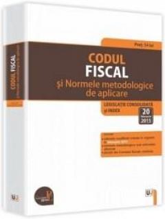 Codul fiscal si Normele metodologice de aplicare