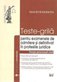 Teste-grila. Drept procesual civil
