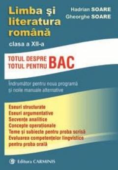 Limba si literatura romana. Bac 2012