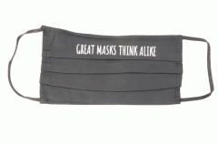 Masca textila din bumbac - strat dublu - Great Masks Think Alike