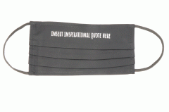 Masca textila din bumbac - strat dublu - Insert Inspirational Quote Here