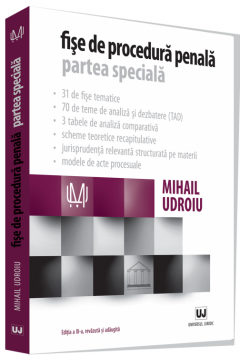 Fise de procedura penala. Partea speciala